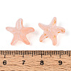 Frosted Glass Beads FGLA-T005-01H-3