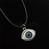 Alloy Eye Pendant Necklaces XJ2989-1