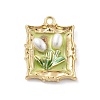 Alloy Enamel Pendants FIND-G089-02G-05-1