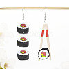 Acrylic Dangle Earrings WGAF2AE-01-3