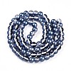 Baking Paint Transparent Glass Beads X1-DGLA-N011-10mm-08-2