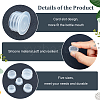 Gorgecraft 100Pcs 5 Style PE Plastic Bottle Stoppers AJEW-GF0006-36-6