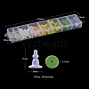 70Pcs 7 Colors Silicone Ear Nuts SIL-YW0001-03-3