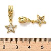 Rack Plating Brass Micro Pave Cubic Zirconia Charms KK-S398-05B-3