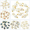10Pcs Natural Cultured Freshwater Pearl Rice Charms PALLOY-YW00075-2