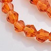 Faceted Bicone Glass Beads Strands LS-EGLA-P017-3mm-06-3