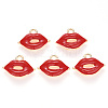 Alloy Enamel Pendants ENAM-S121-093-2