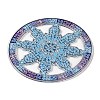 DIY Christmas Snowflake Pendant Decoration Diamond Painting Kits WG77635-01-3