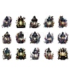 30Pcs PET Self-Adhesive Stickers PW-WG074D9-01-1