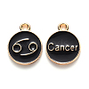 Alloy Enamel Pendants LS-ENAM-S124-01A-08D-1