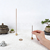 Brass Incense Burner Holder AJEW-WH0077-233C-3