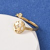 304 Stainless Steel Cuff Open Rings RJEW-D337-01C-G-1