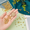   300Pcs 5 Styles Brass Beads KK-PH0005-96-3