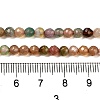 Natural Agate(Dyed & Heated) Beads Strands G-Z068-B09-02-5