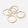 Tibetan Style Alloy Linking Rings X-TIBEB-EA13479Y-AG-LF-1