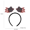 Halloween Cloth Hair Bands PW-WGE0E66-01-1