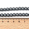 Eco-Friendly Dyed Glass Pearl Round Beads Strands HY-A002-6mm-RB077-2