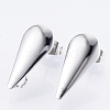 304 Stainless Steel Stud Earring Findings STAS-Q231-04A-2