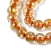 Crackle Transparent Glass Beads Strands X1-GLAA-N030-8mm-01G-3