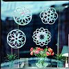 Gorgecraft Waterproof PVC Colored Laser Stained Window Film Adhesive Stickers DIY-WH0256-053-6