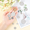 SUNNYCLUE 50Pcs 5 Style 304 Stainless Steel Stamping Blank Tag Pendants STAS-SC0002-99-3