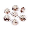 Handmade Lampwork & Brass Core European Beads LAMP-N044-12S-01-1