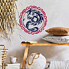 4Pcs 4 Styles PET Hollow Out Drawing Painting Stencils DIY-WH0394-0228-6