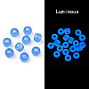 Transparent & Luminous Plastic Beads KY-T025-01-H01-1