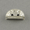 2-Hole Iron Grade A Rhinestone Bridge Spacers RB-R031-36-2