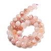 Natural Cherry Blossom Agate Beads Strands G-C150-B04-02-3