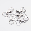 Zinc Alloy Swivel Lobster Claw Clasps X-E341-5-1-1