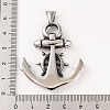 316 Surgical Stainless Steel Pendants STAS-Z073-52AS-02-3