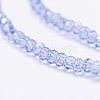 Transparent Glass Beads Strands X-EGLA-K010-A04-3