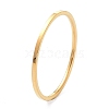 1mm Polished Plain Dome Finger Ring for Girl Women RJEW-C012-02E-G-3