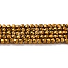 Electroplate Glass Beads Strands LS-GLAA-H021-01A-FP04-2