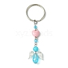 Glass & Acrylic Pendant Keychain KEYC-JKC00642-03-1