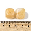 Opaque Acrylic Beads X-OACR-D320-01R-3