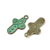Tibetan Style Alloy Pendants FIND-I073-01G-2