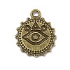 Tibetan Style Alloy Pendant Rhinestone Settings PALLOY-M198-22AB-2