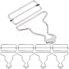 10 Sets Iron Gourd Buckle and In-line Buckle DIY-BBC0002-75A-P-1