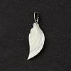 Natural Trochid Shell/Trochus Shell Pendants SSHEL-M021-09-3