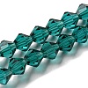 Faceted Imitation Austrian Crystal Bead Strands G-M180-6mm-24A-3