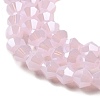 Imitation Jade Electroplate Glass Beads Strands EGLA-A039-J2mm-A02-3