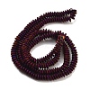 Electroplated Synthetic Non-magnetic Hematite Beads Strands G-P545-A01-01F-2