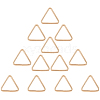 12Pcs Triangle Iron Linking Rings IFIN-CP0002-96LG-1