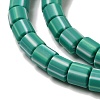 Polymer Clay Beads Strands CLAY-H006-01G-3