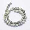 Natural Crazy Agate Beads Strands G-G707-8mm-B12-2