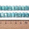 Anti-Tarnish Electroplate Glass Beads Strands GLAA-T025-10mm-11T-2