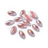 Opaque Glass Cabochons GGLA-S038-03G-5x10-1