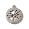 Non-Tarnish 201 Stainless Steel Pendants STAS-E211-07P-1